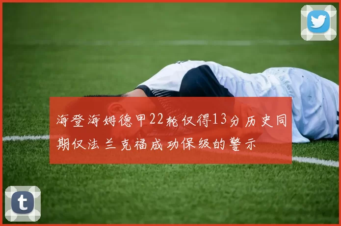 海登海姆德甲22轮仅得13分历史同期仅法兰克福成功保级的警示